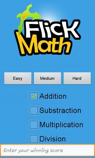 Flick Math - A Math Game截图8