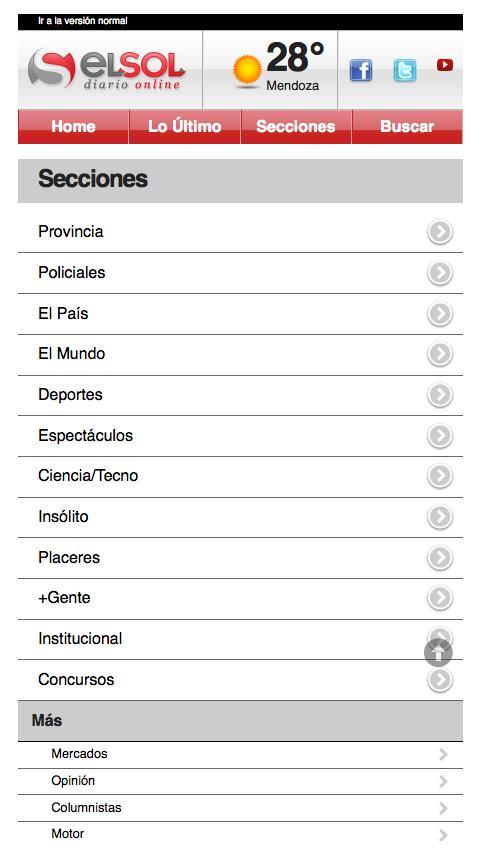 El Sol Online截图4