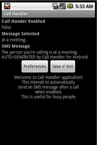 Call Handler截图1