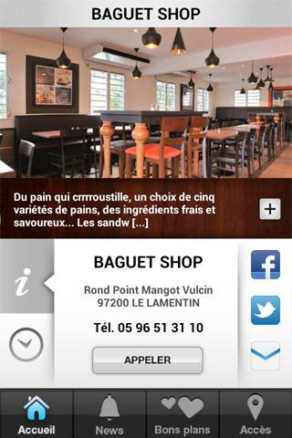 BAGUET SHOP - MARTINIQUE截图2