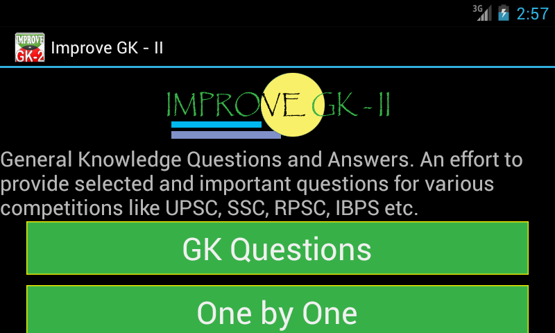 Improve GK - 2截图1