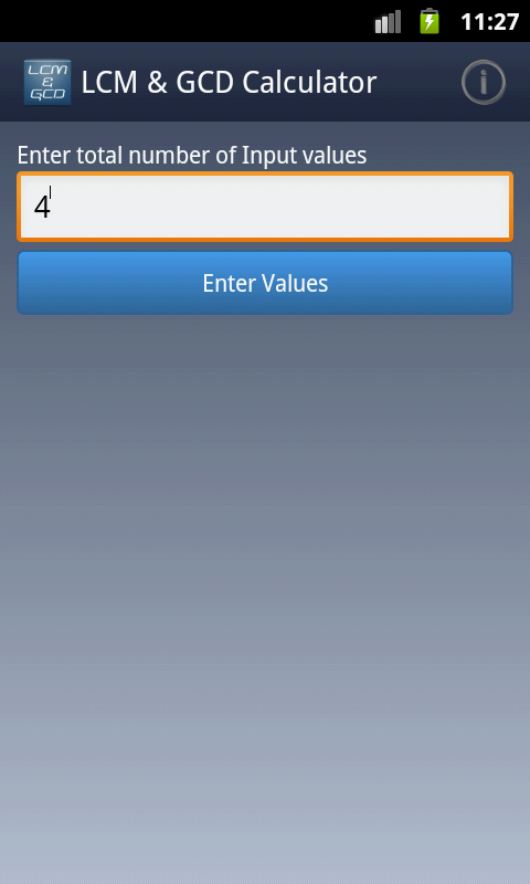 LCM & GCD Calculator截图1