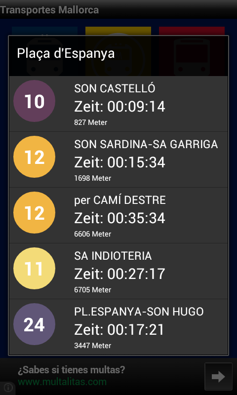 Transportes Mallorca截图3