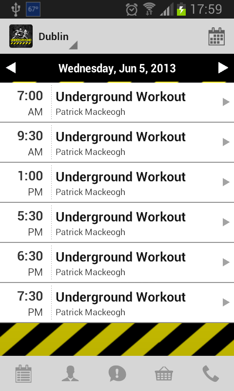 Underground Fitness截图3