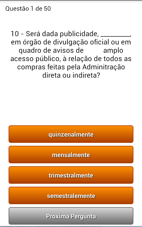 Quiz Concurso Publico截图3