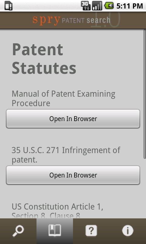 Spry Patent Search截图7