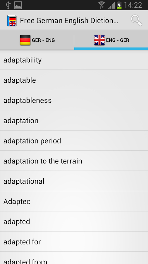 German English Dictionary截图2