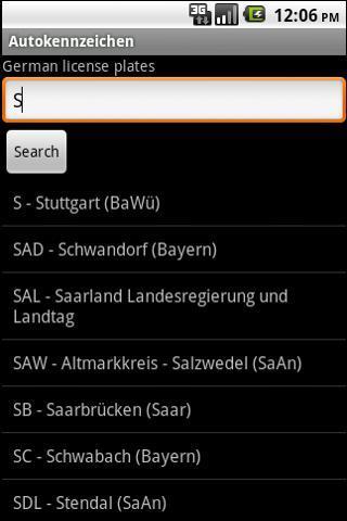 Autokennzeichen截图1