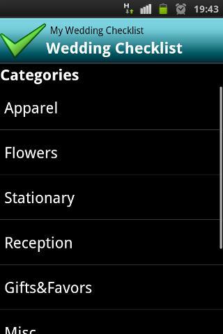 Wedding Checklist截图2