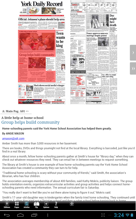 York Daily Record eEdition App截图2