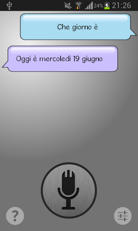 Voice Assistant (Italiano)截图2