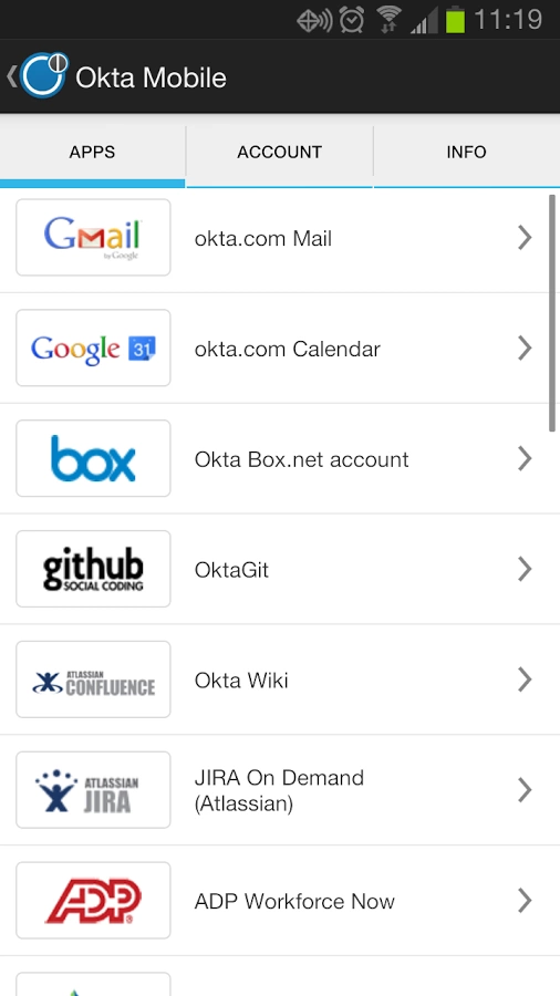 Okta Mobile截图7