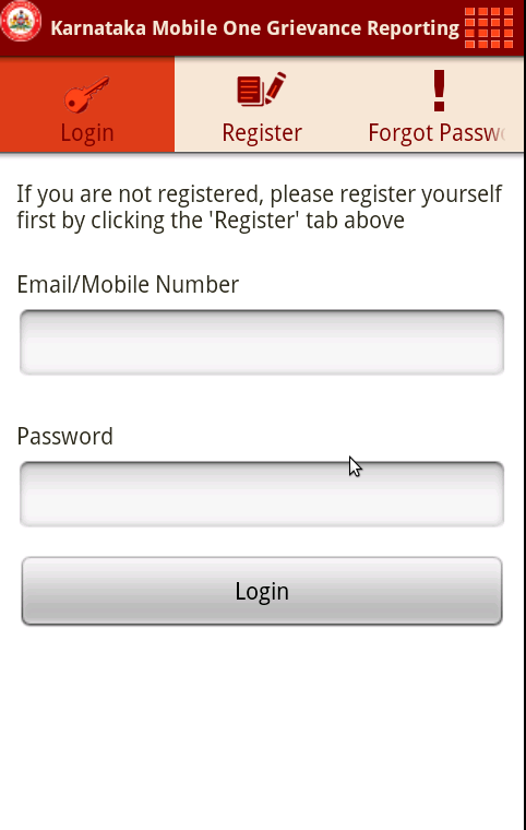 Karnataka Mobile One Grievance截图2
