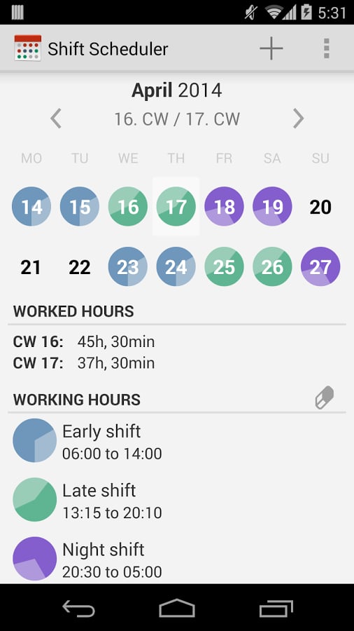 Shift Scheduler截图7