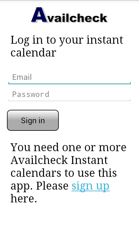 Availcheck Calendar截图2