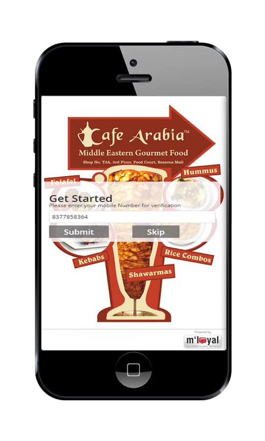 Cafe Arabia mLoyal App截图2