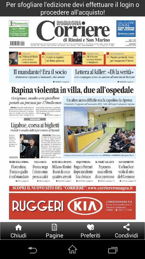 Corriere di Romagna截图3