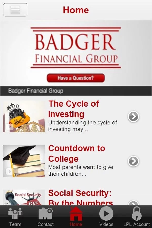 Badger Financial Group截图3