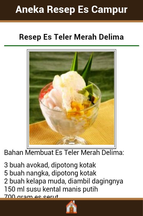 Aneka Resep Es Campur截图1