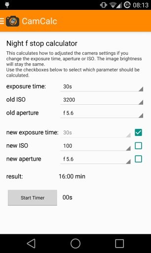 DSLR CamCalc - Free截图4