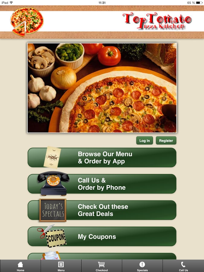 Top Tomato Pizza Cafe截图2