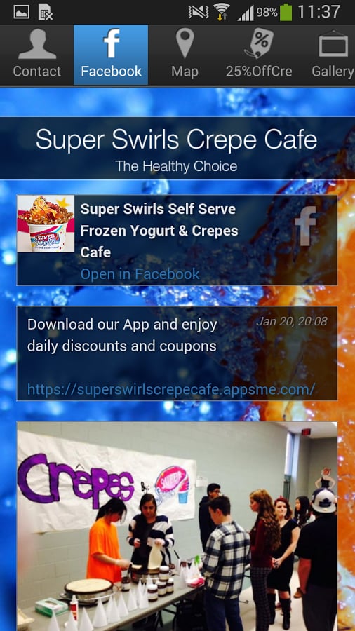 Super Swirls Crepe Cafe截图3