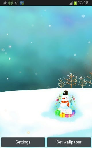 Christmas Frozen Snowman HD截图2