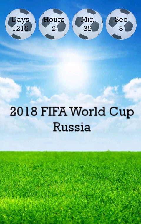 World Cup 2018 Countdown截图2