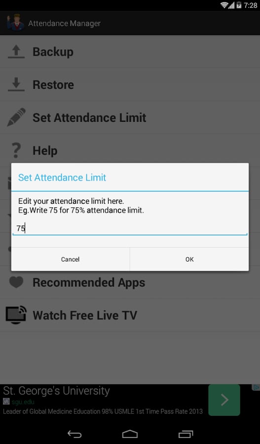 Attendance Manager截图10