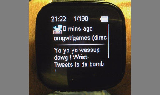 Wrist Tweets (demo)截图3