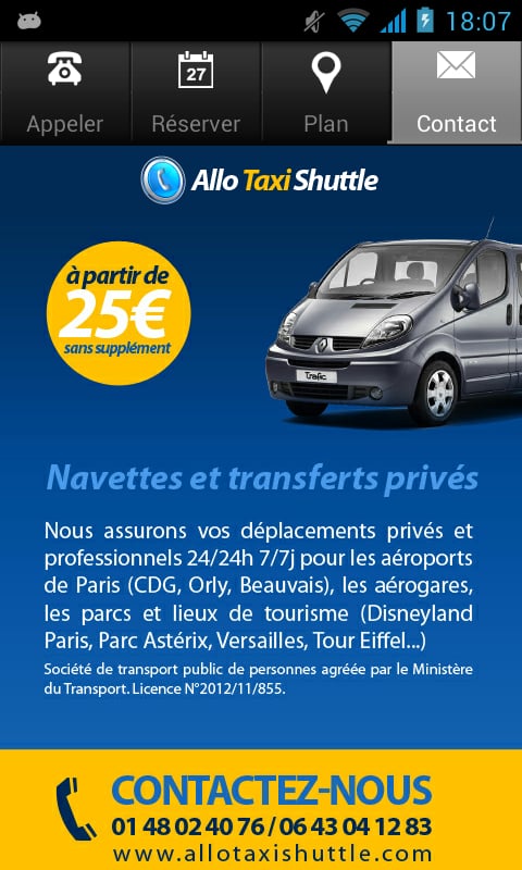 Allo Taxi Shuttle截图4