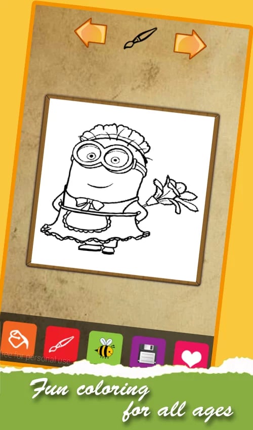 Minions Coloring Pages F...截图3