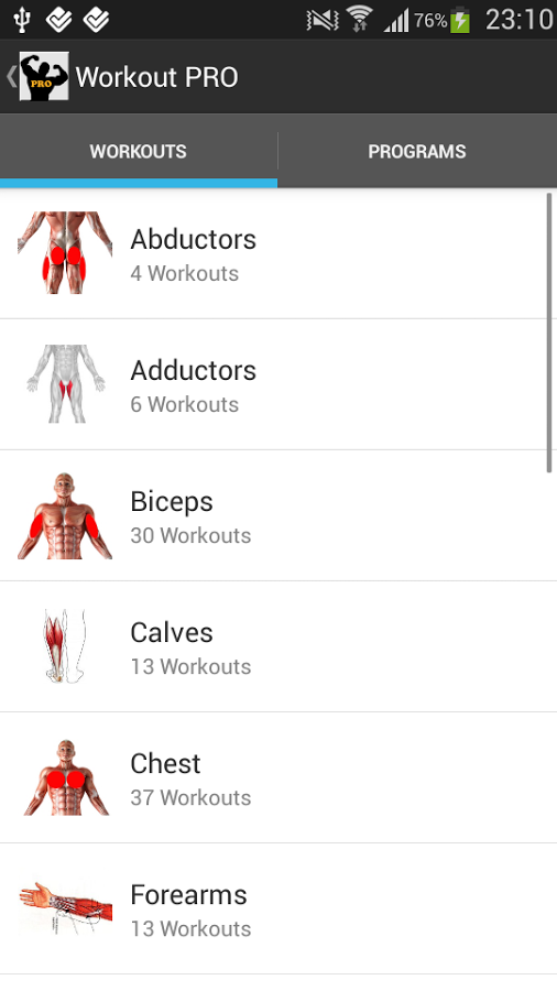 Workout PRO截图2