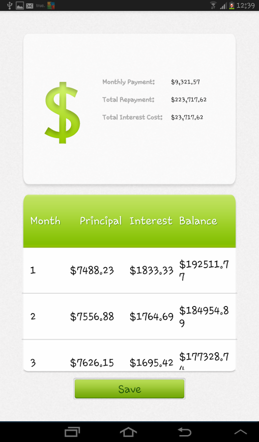 Business Loan Calculator截图10