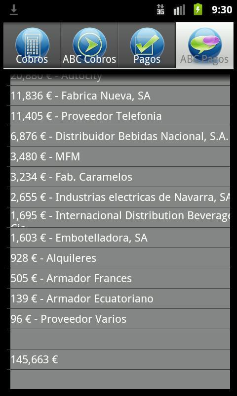 Gestion Cobros y Pagos截图4