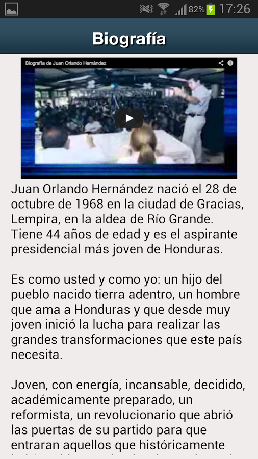 Juan Orlando Presidente截图3