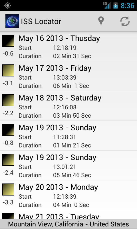 ISS Locator截图4