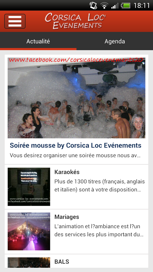 Corsica Loc Evenements截图1