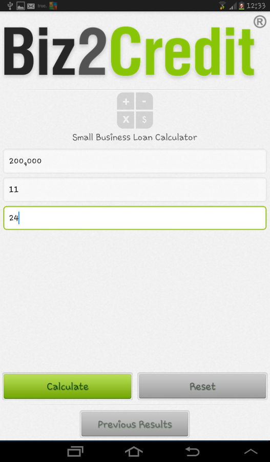 Business Loan Calculator截图9