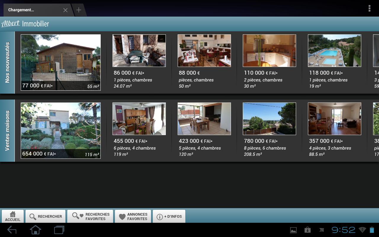 Albert Immobilier HD截图1