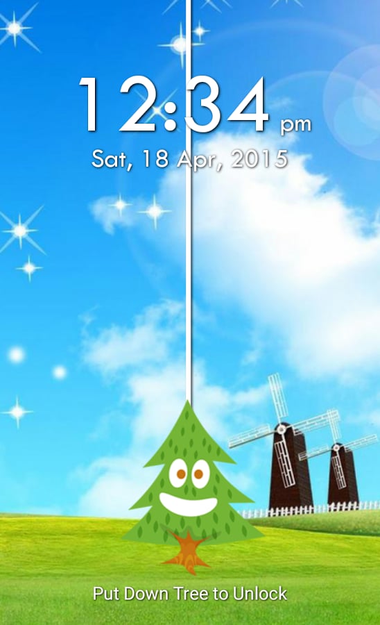 Happy Tree Lock Screen截图6