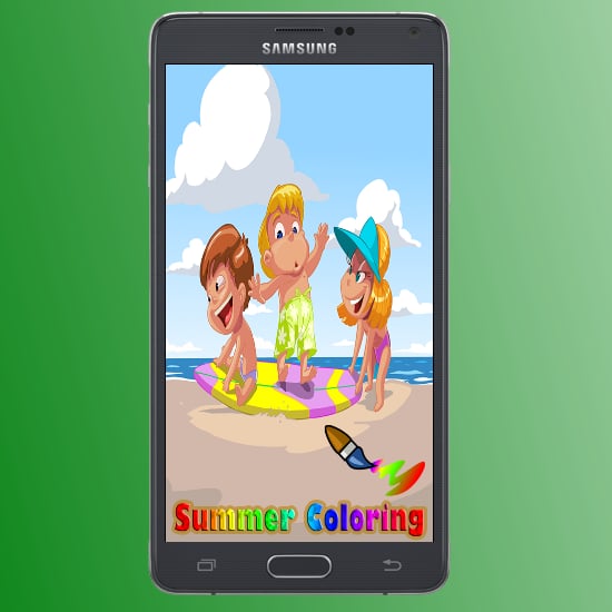 Summer Coloring Pages截图3