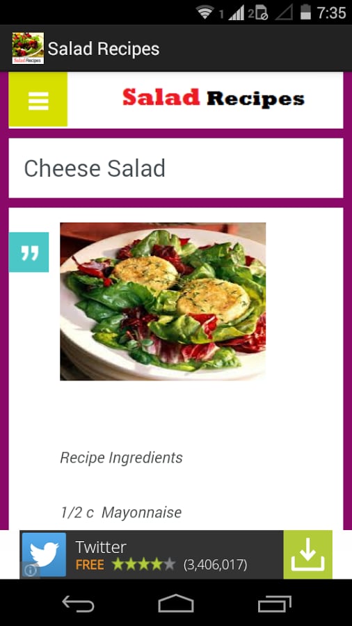 Best Salad Recipes截图1