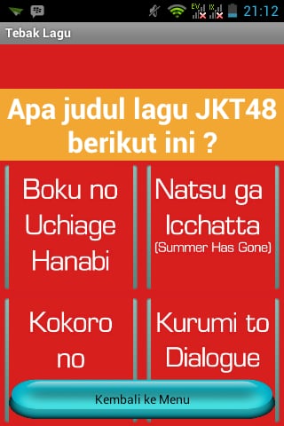 Tebak Lagu JKT48截图1