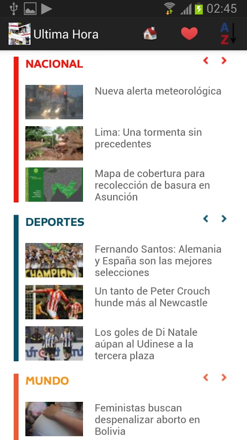 Paraguay Diarios y Notic...截图7