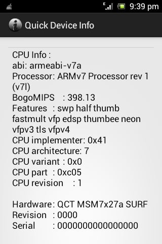 Quick Device Info截图2