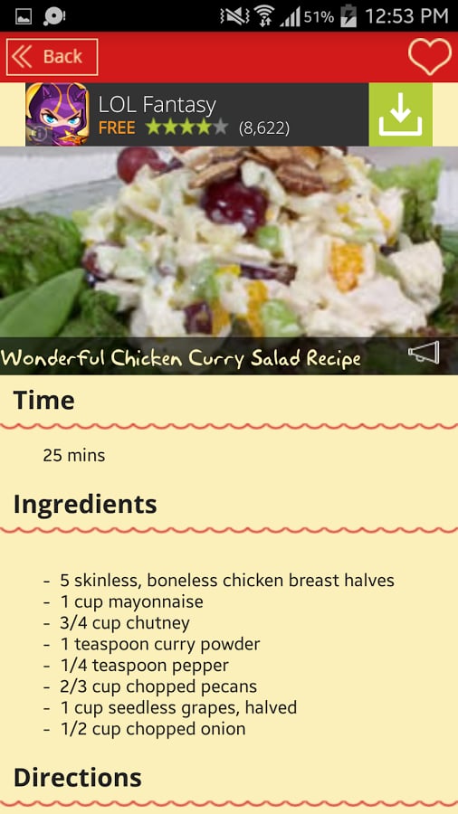 Curry Salad Recipes截图3