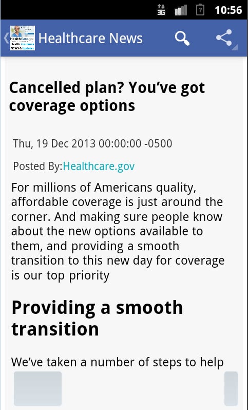 HealthCare.gov Updates截图2