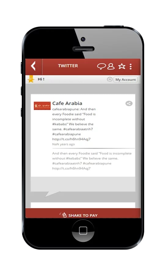 Cafe Arabia mLoyal App截图1