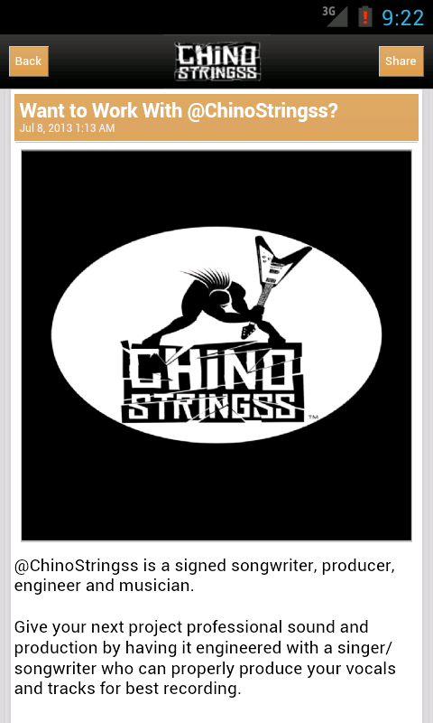 Chino Stringss截图2